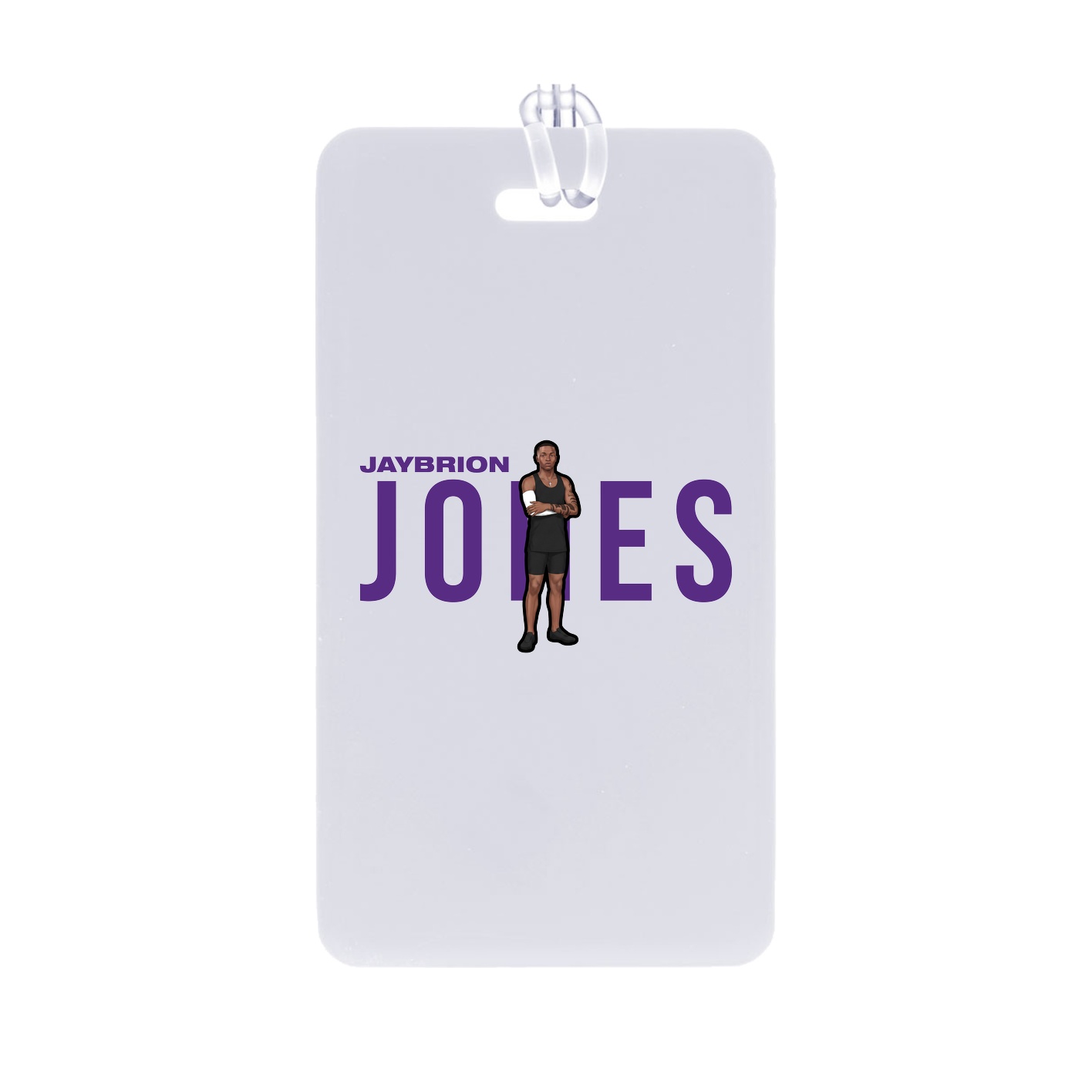 Bag Tag — Player Name in Classic