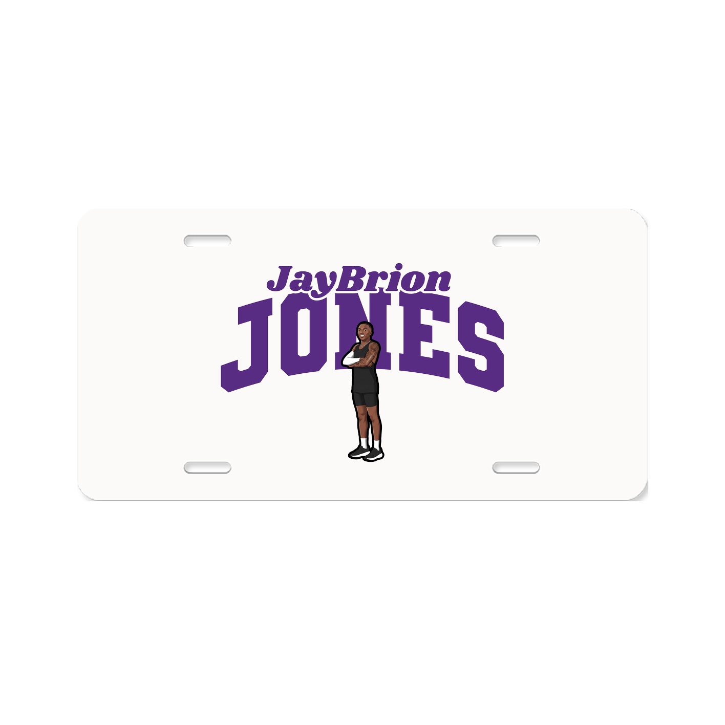 License Plate — Signature Arch in Classic