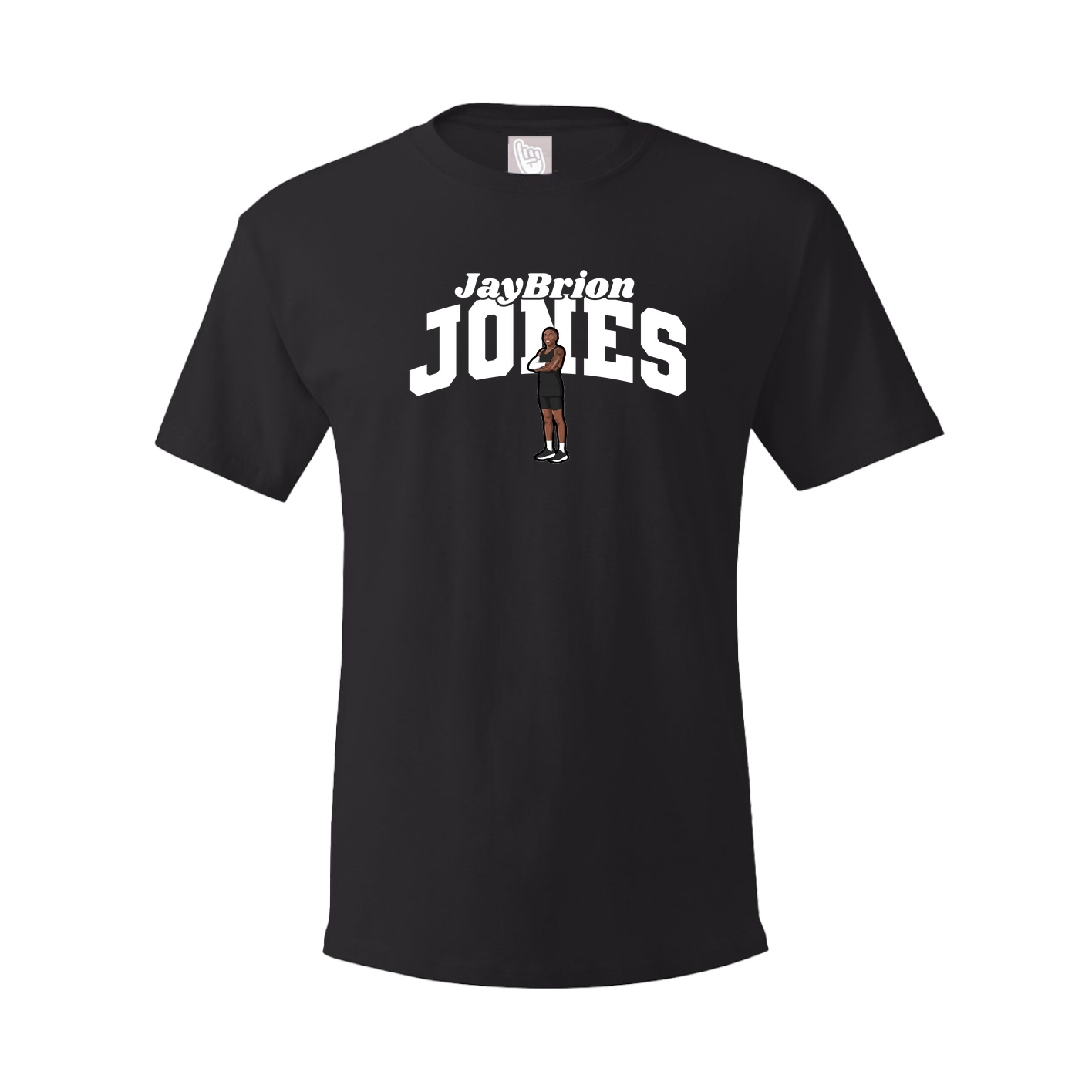 Youth Tee — Signature Arch in Black
