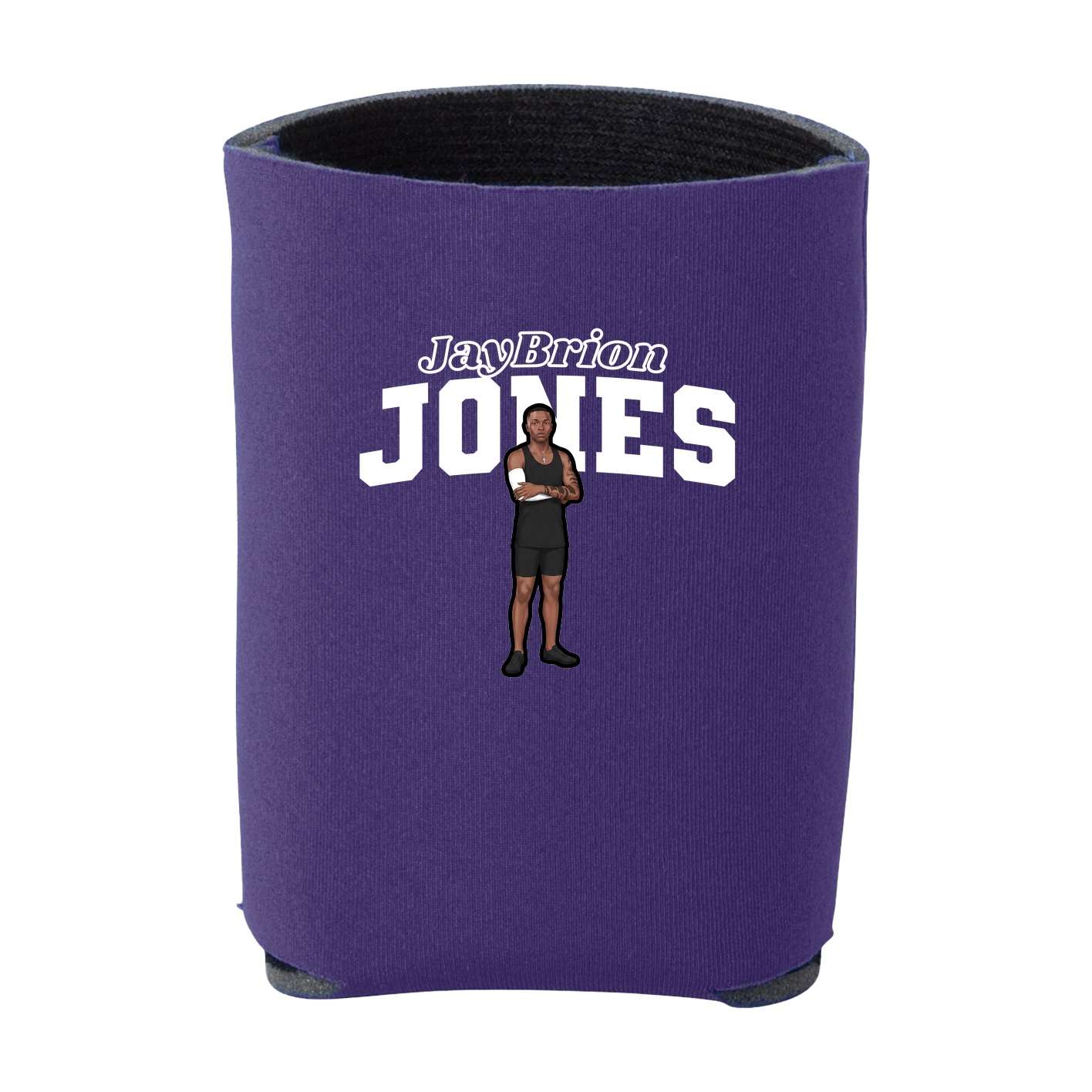 Can Holder — Name Arch in Purple