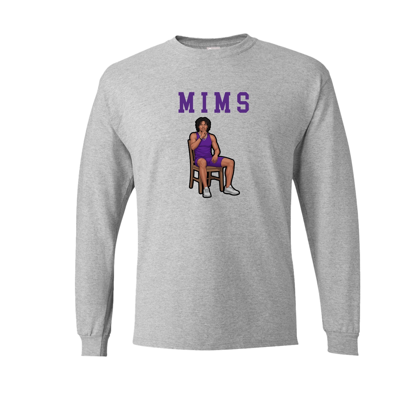 Long Sleeve Tee — Shirsey in Grey