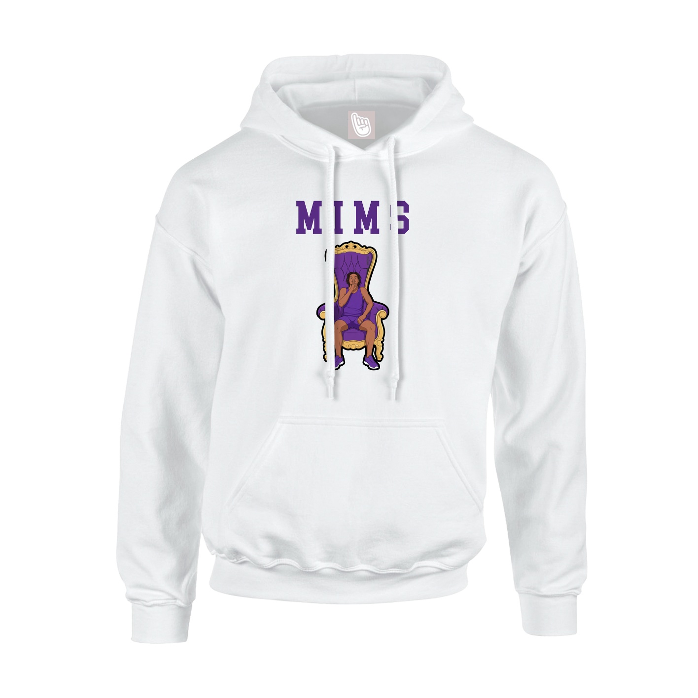 Hoodie — Shirsey in White