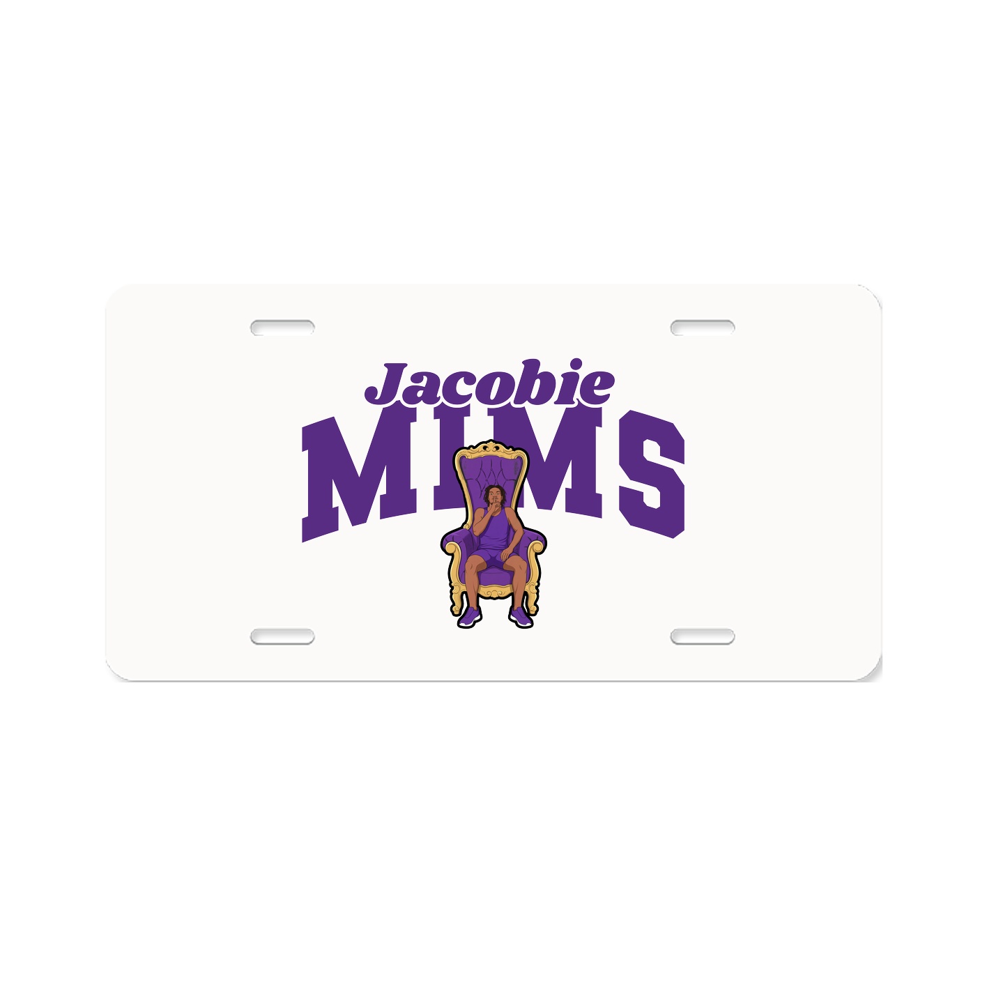License Plate — Signature Arch in Classic