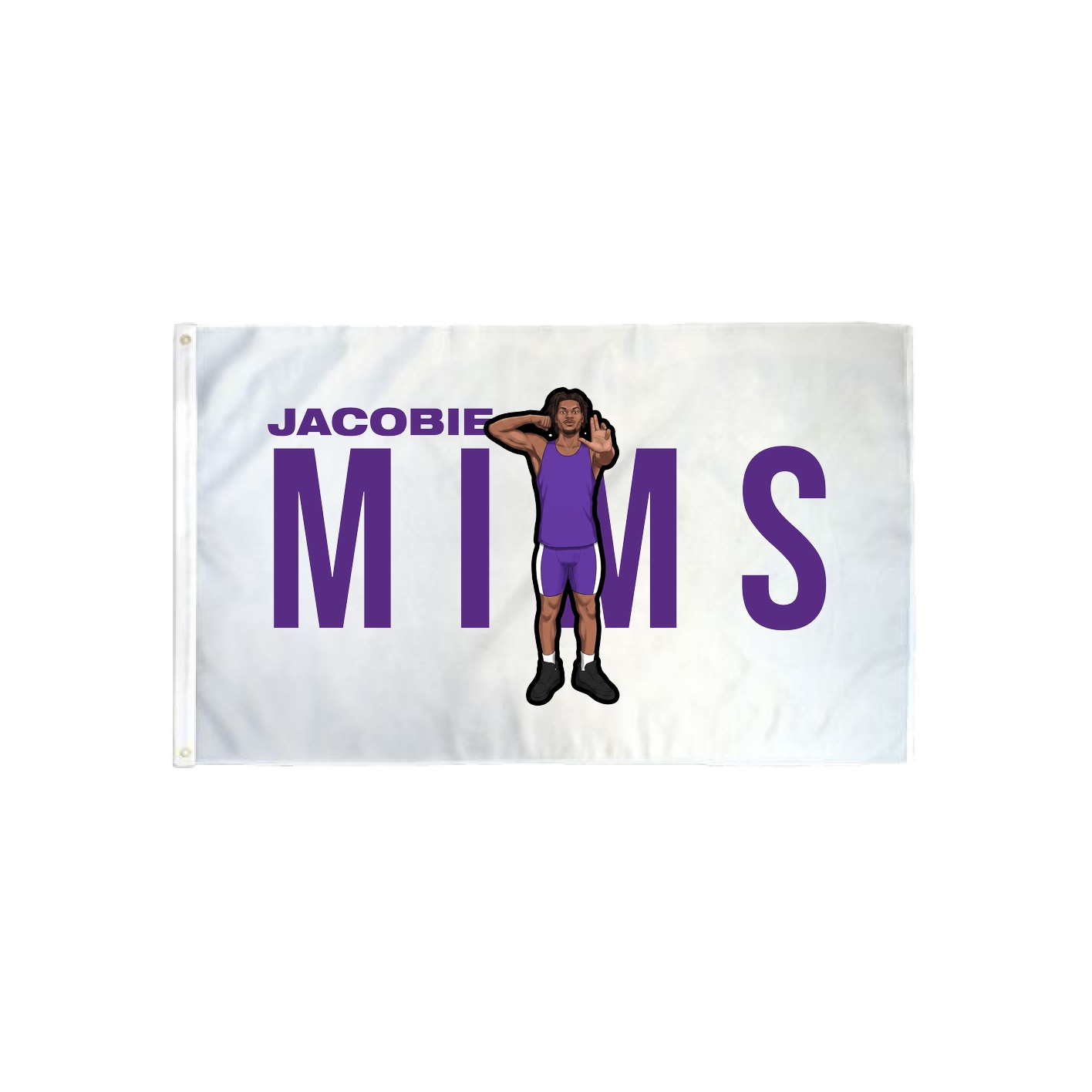 3x5 Flag — Player Name in Classic