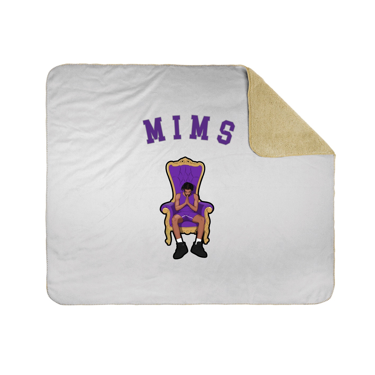 Throw Blanket — Shirsey Arch in White