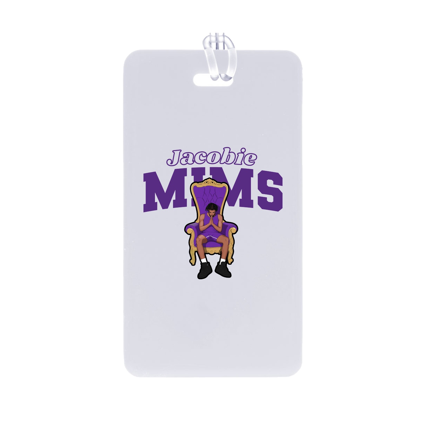 Bag Tag — Name Arch in Classic