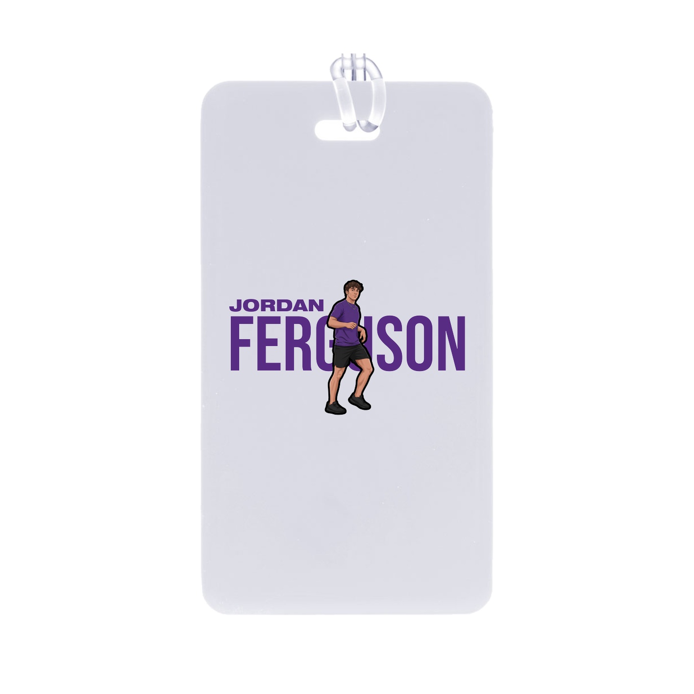 Bag Tag — Player Name in Classic