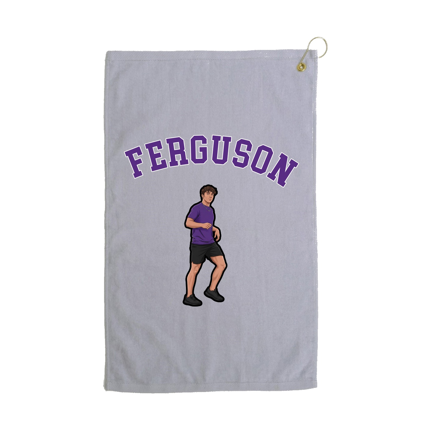 Golf Towel — Shirsey Arch in Grey