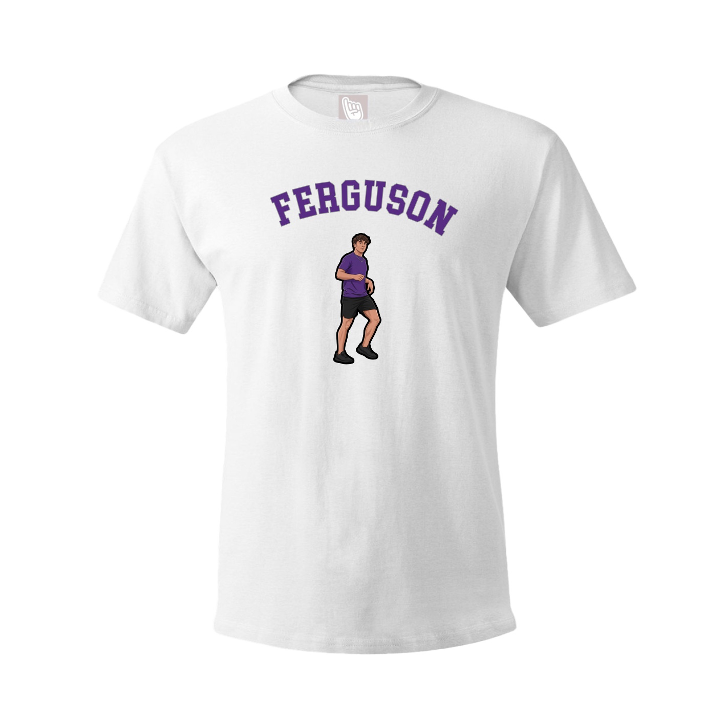 Youth Tee — Shirsey Arch in White