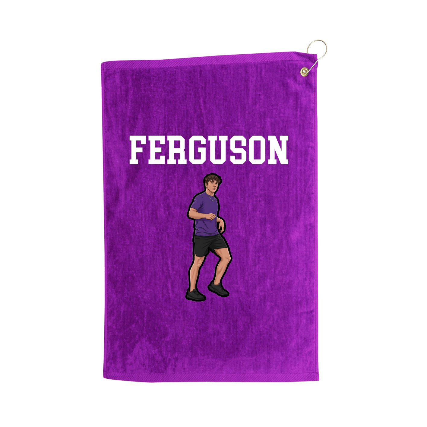 Golf Towel — Shirsey in Purple