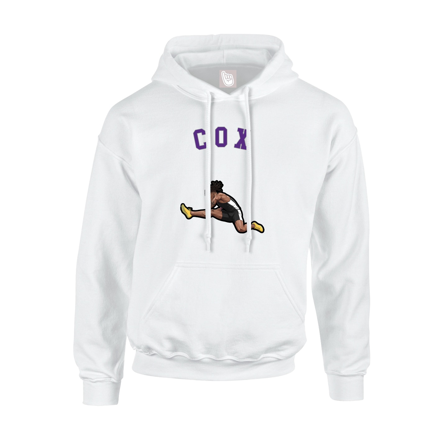 Hoodie — Shirsey Arch in White
