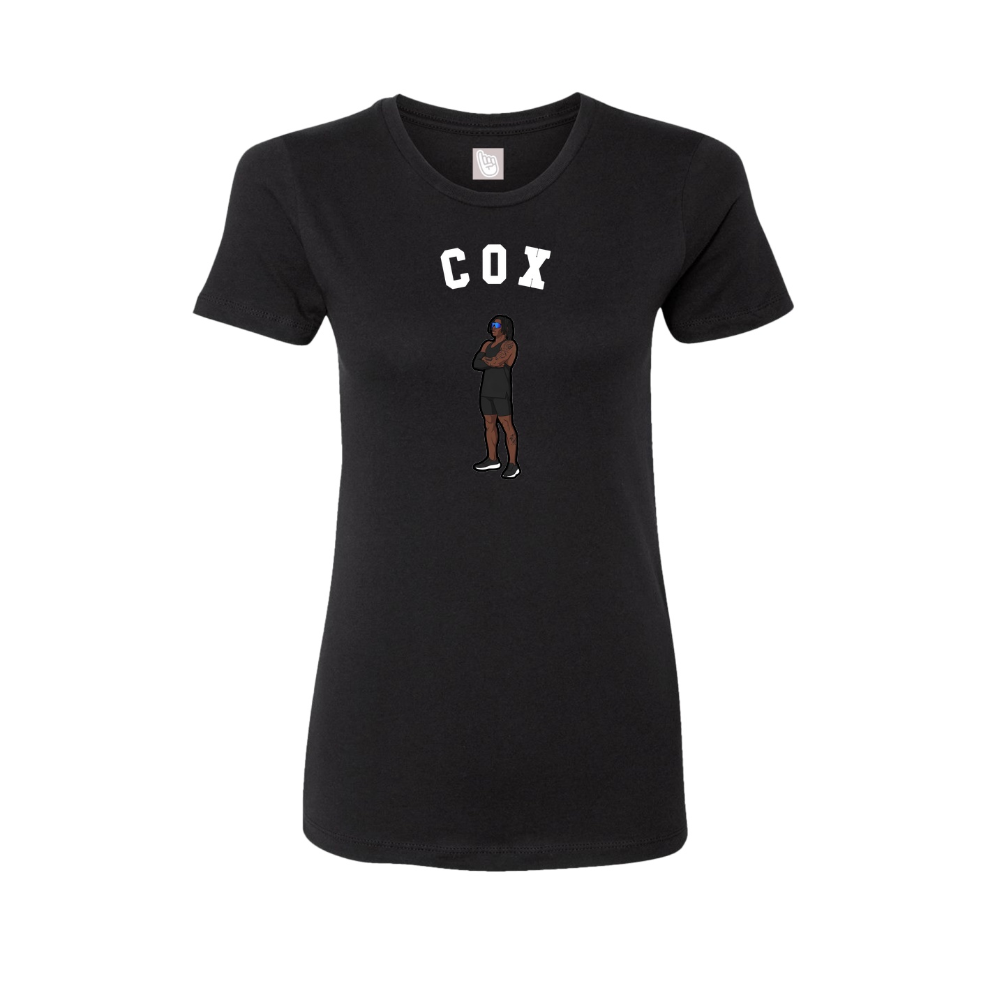 Womens Tee — Shirsey Arch in Black