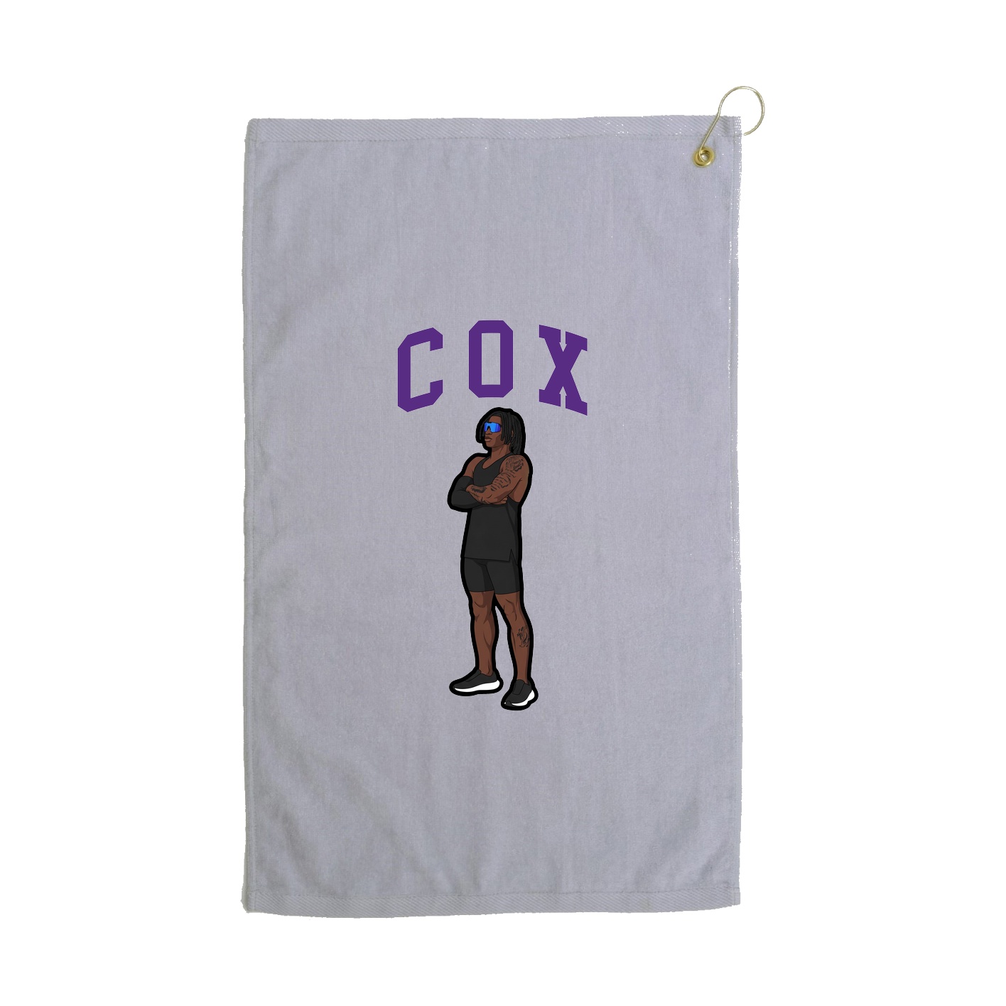 Golf Towel — Shirsey in Grey