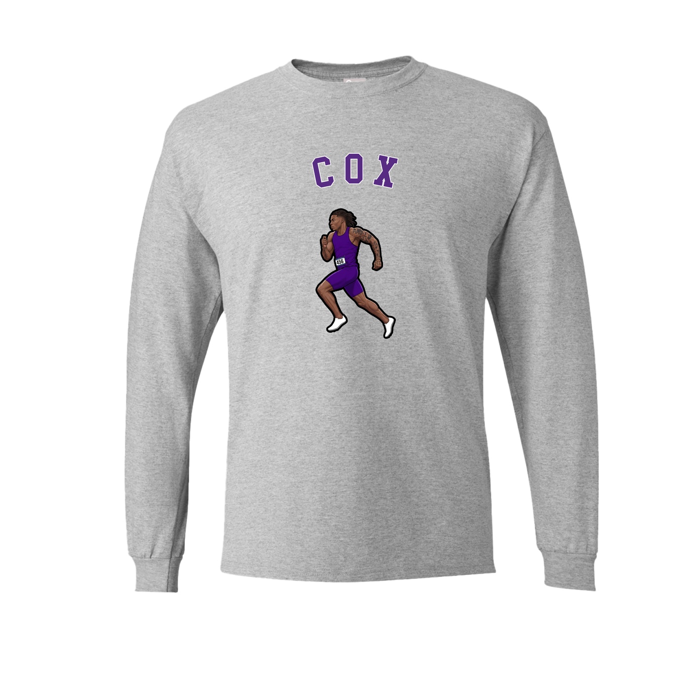 Long Sleeve Tee — Shirsey Arch in Grey