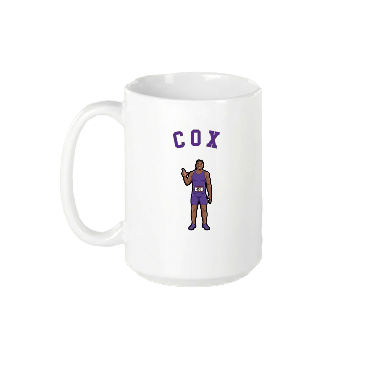 15oz Coffee Mug — Shirsey Arch in White