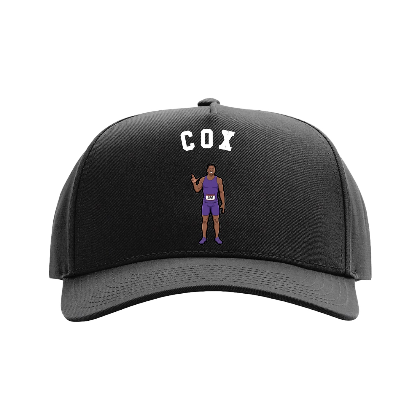 Full Fabric Five-Panel Champ Cap