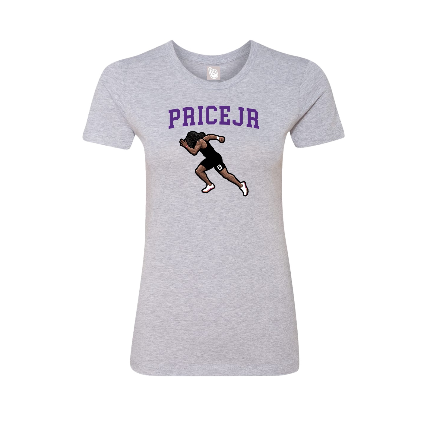 Fitted Women's Tee — Shirsey in Grey