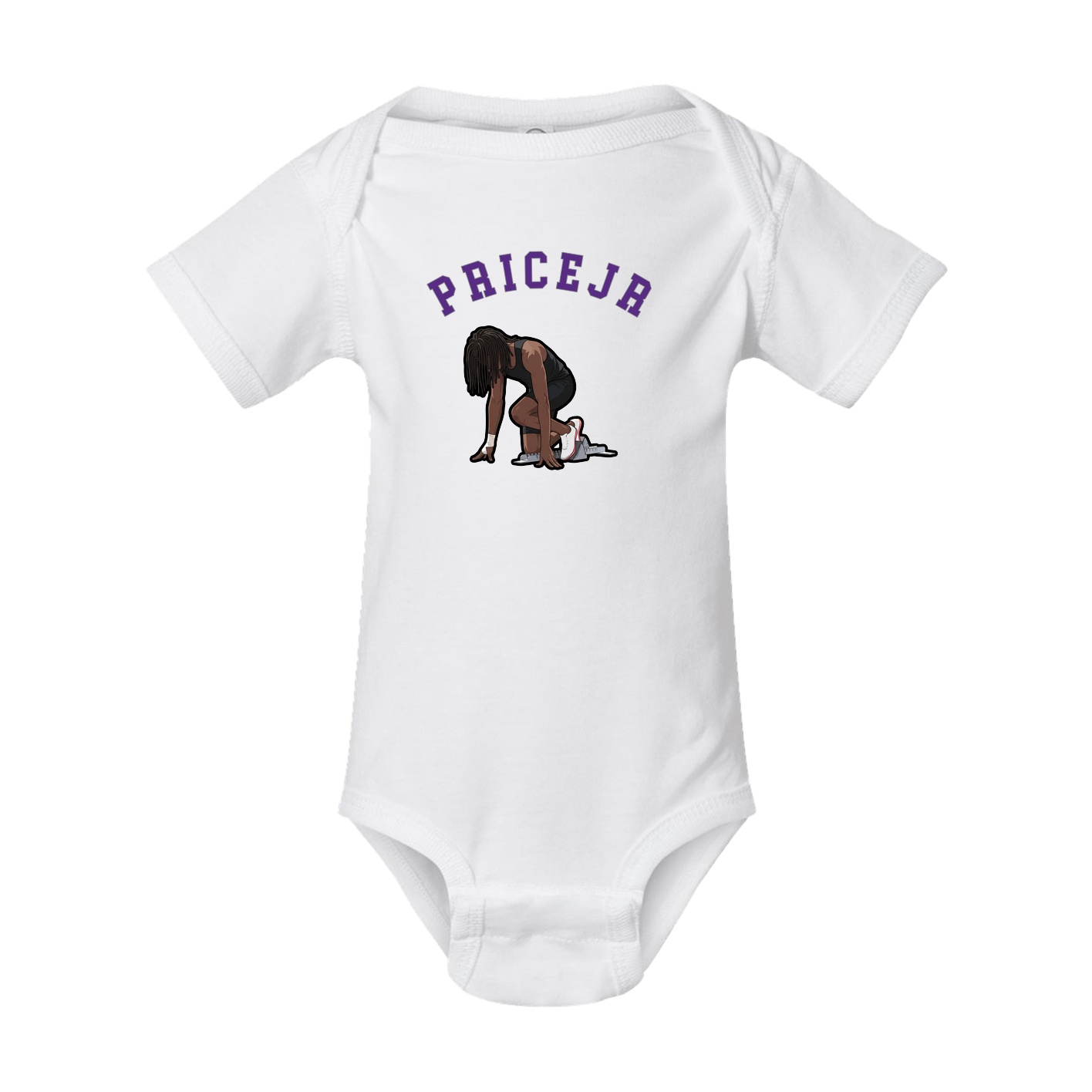 Baby Onesie — Shirsey Arch in White