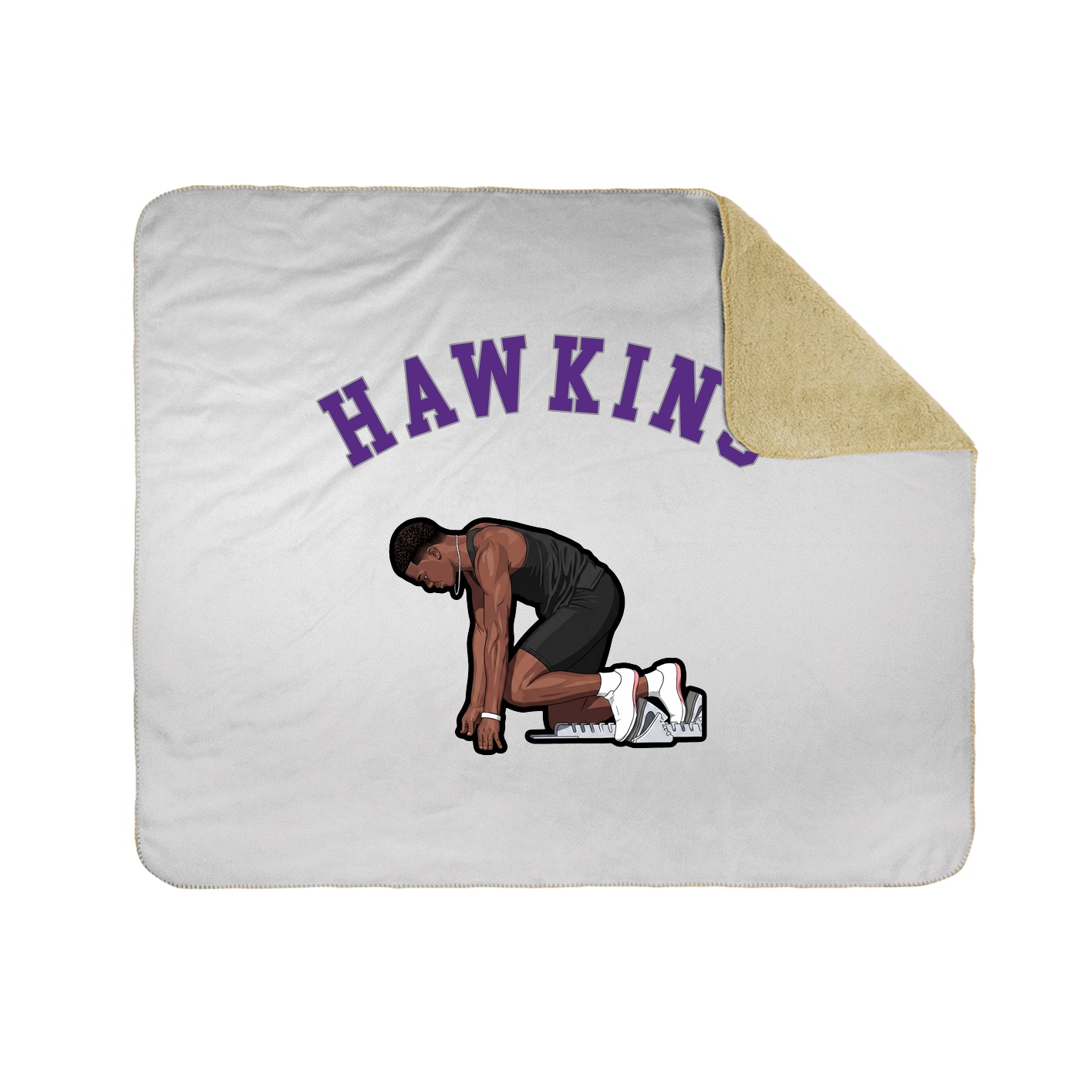 Throw Blanket — Shirsey Arch in White