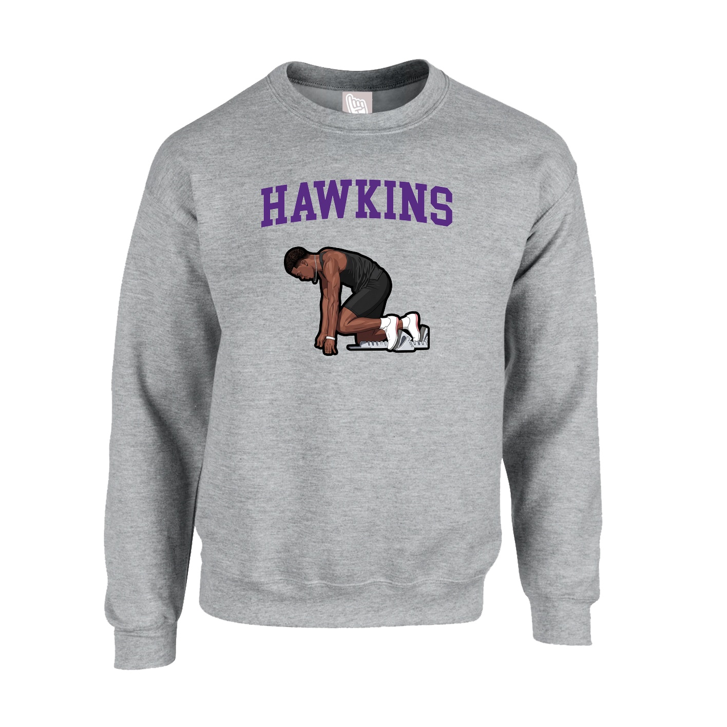 Fleece Crew — Shirsey in Grey
