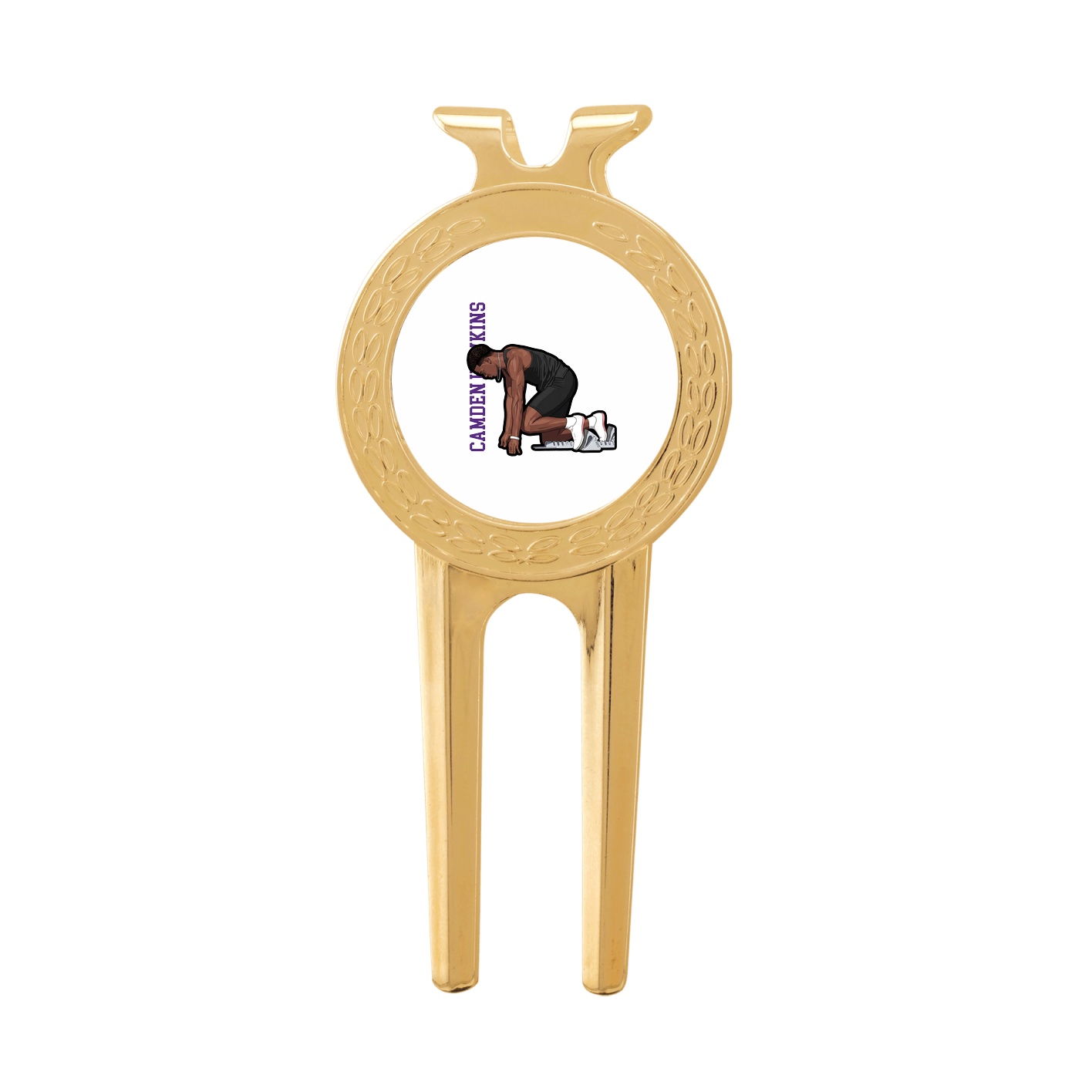Divot Tool with Ball Marker — Name Vertical in Classic