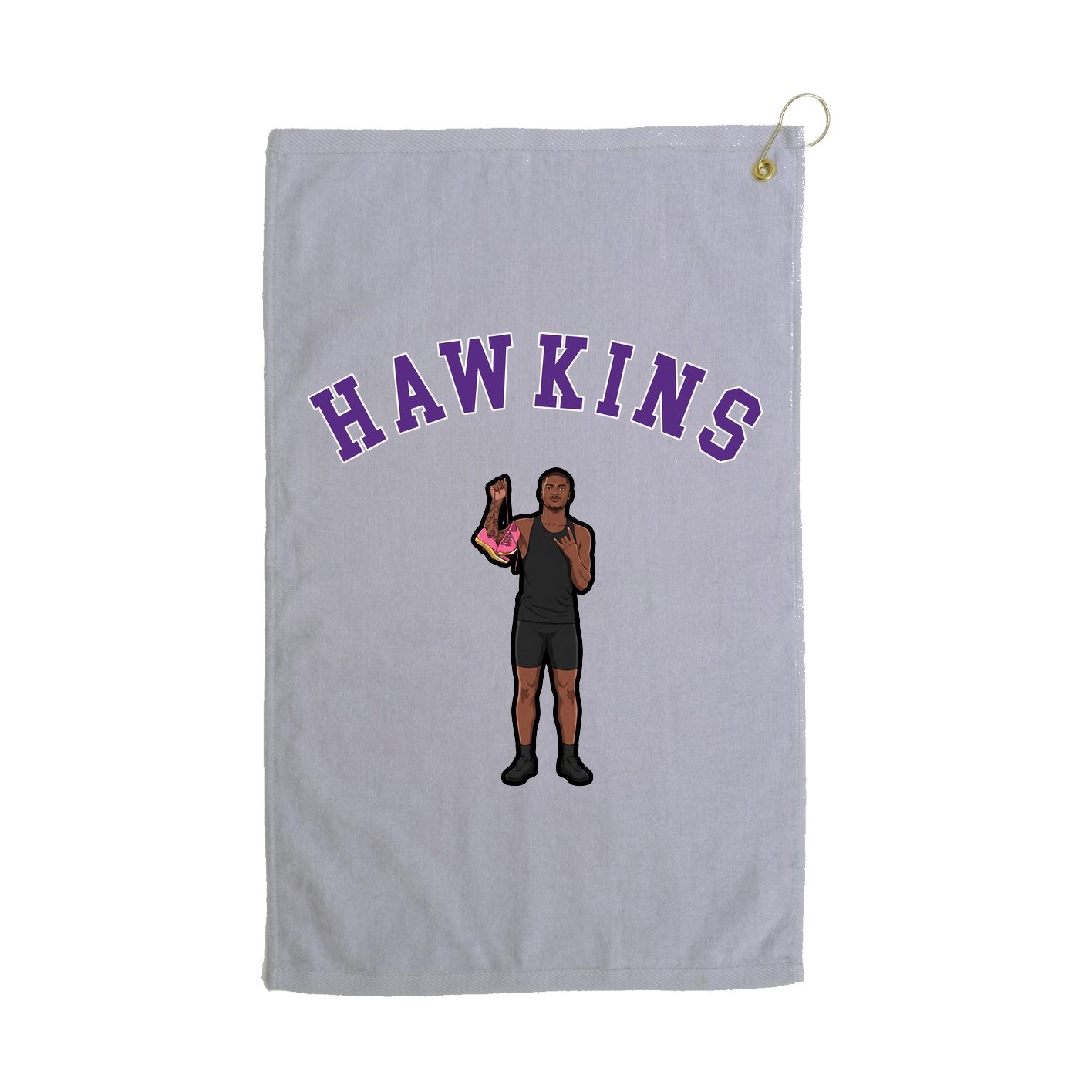 Golf Towel — Shirsey Arch in Grey