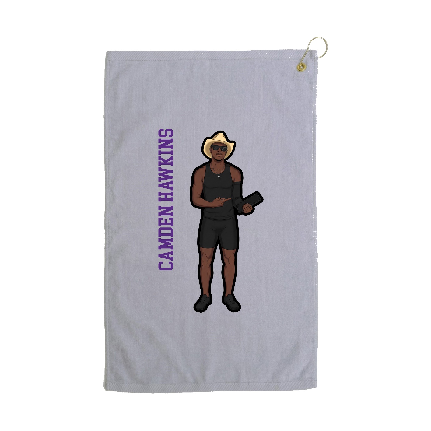 Terry Velour Golf Towel