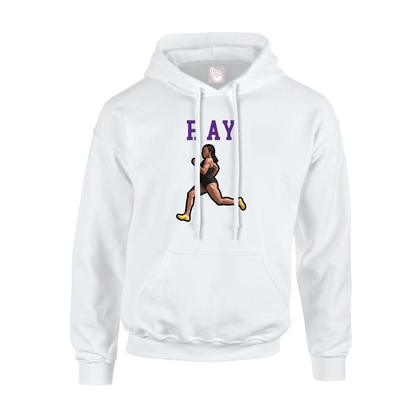 Hoodie — Shirsey in White