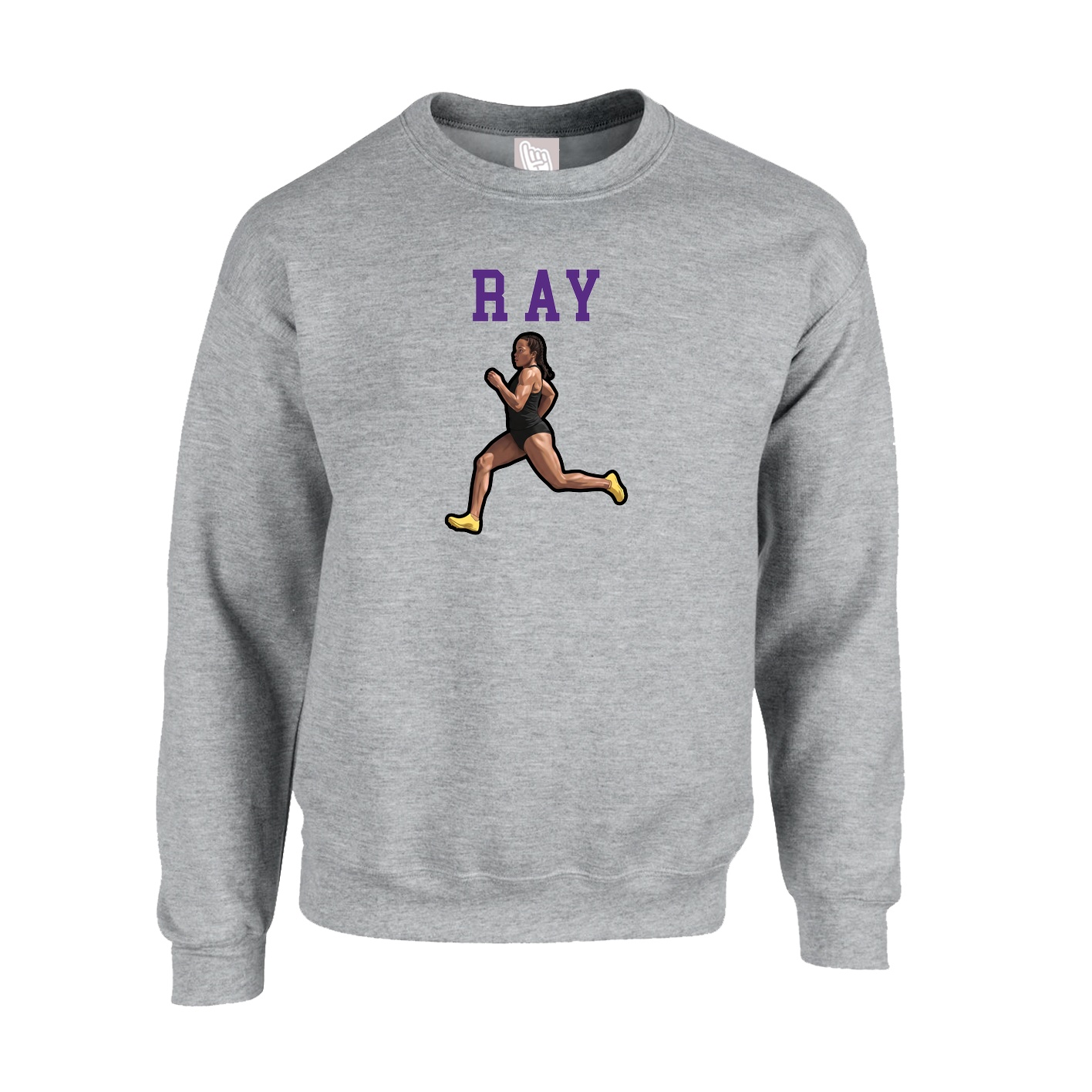 Fleece Crew — Shirsey in Grey