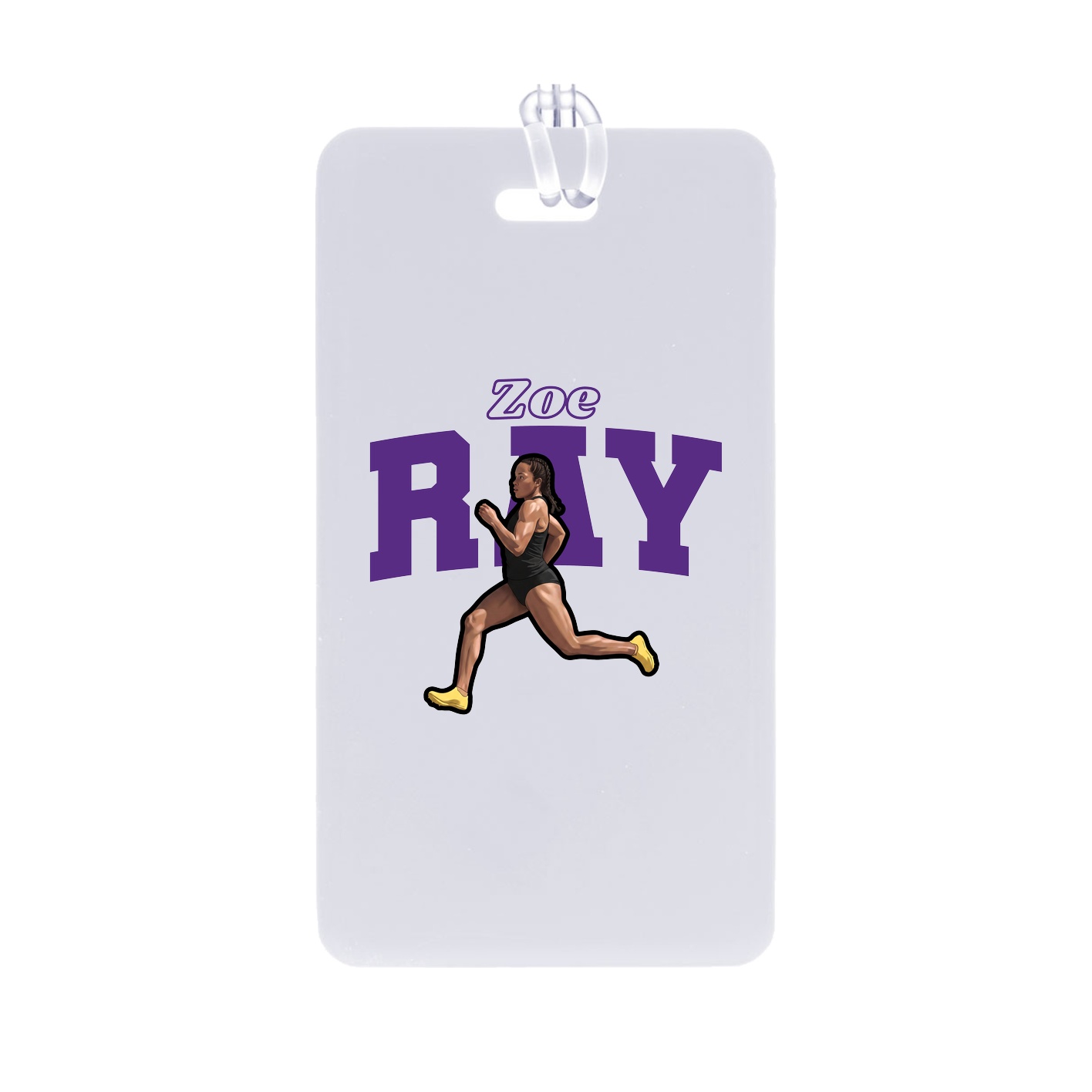 Bag Tag — Name Arch in Classic