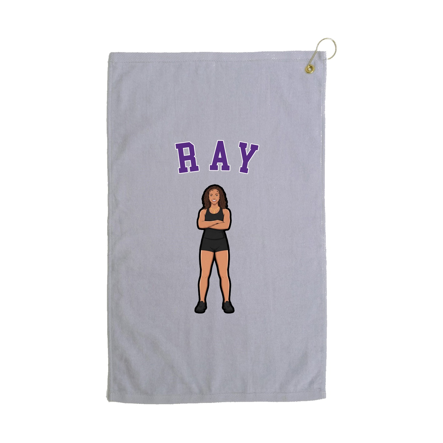 Golf Towel — Shirsey Arch in Grey