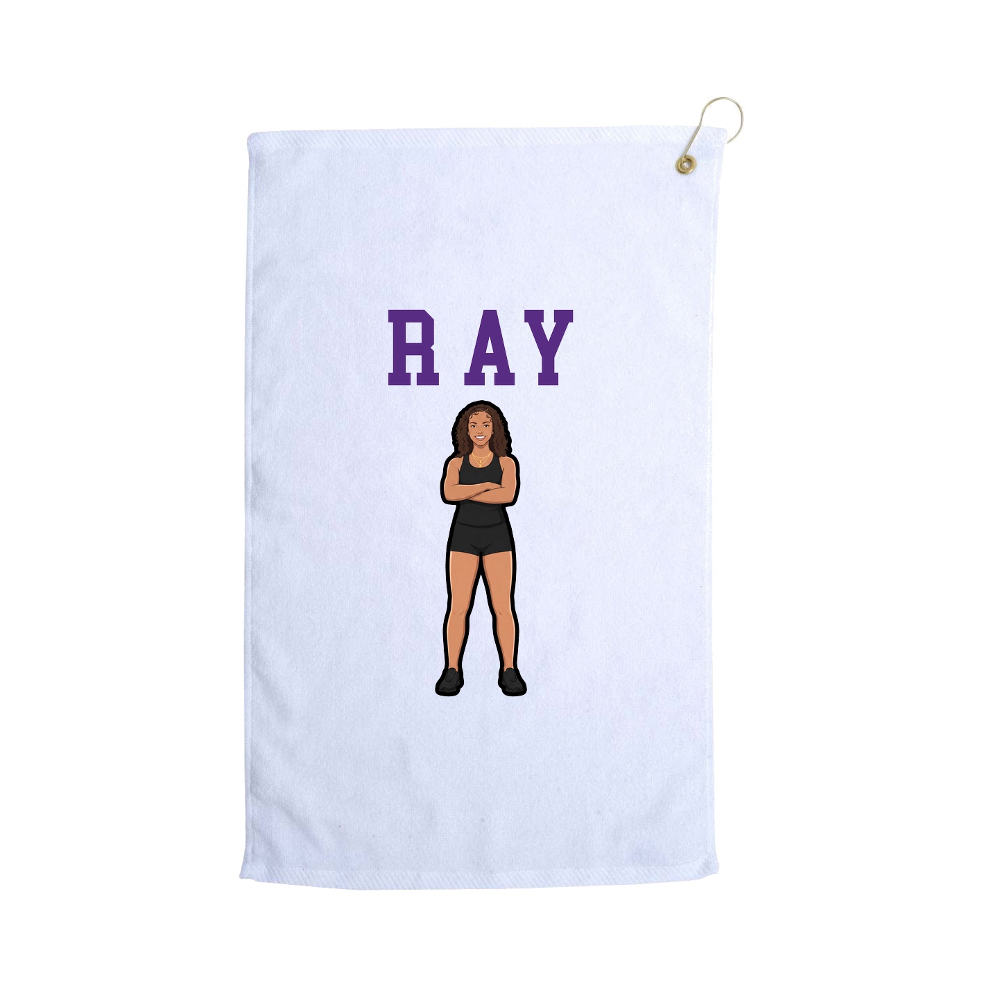 Golf Towel — Shirsey in White