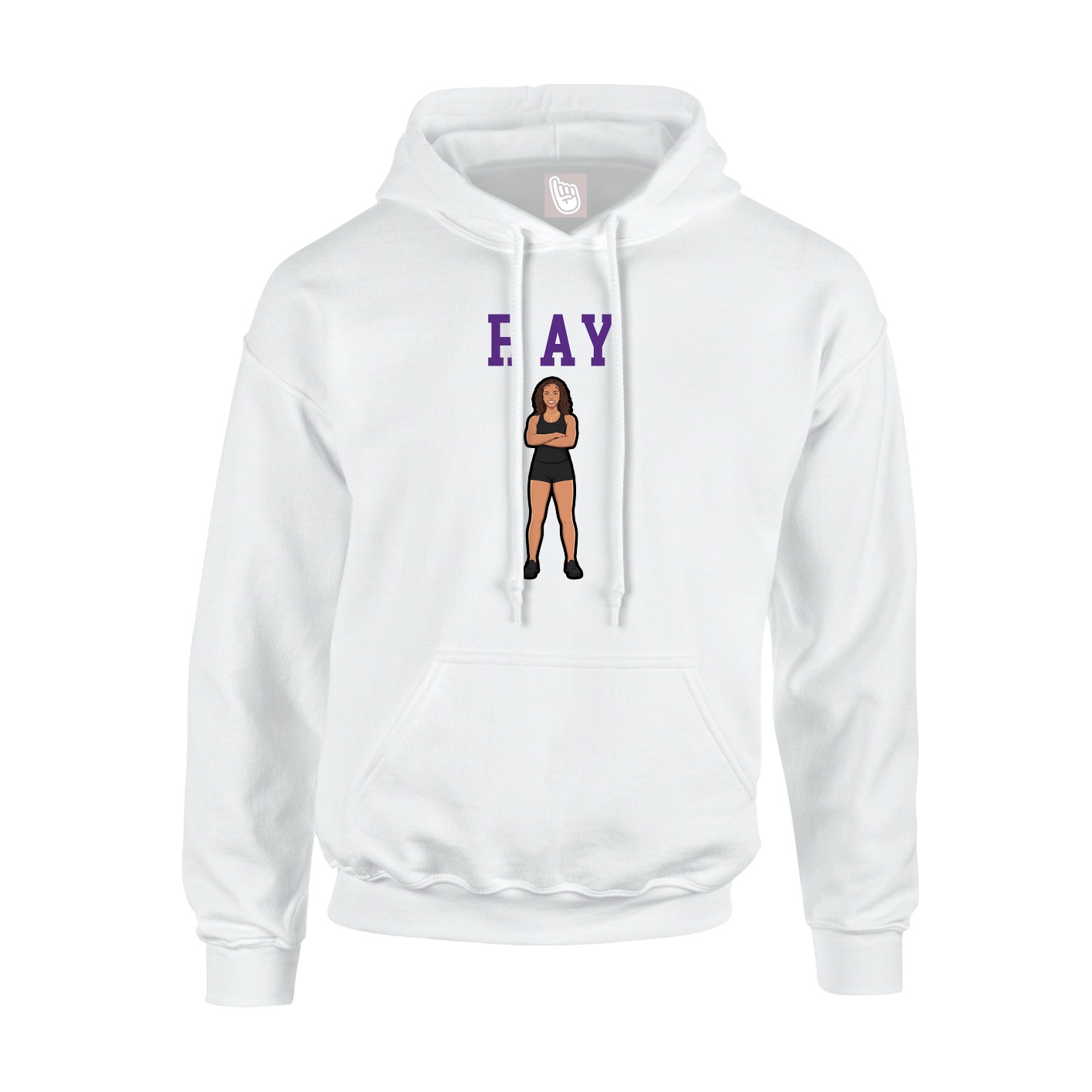 Youth Hoodie — Shirsey in White