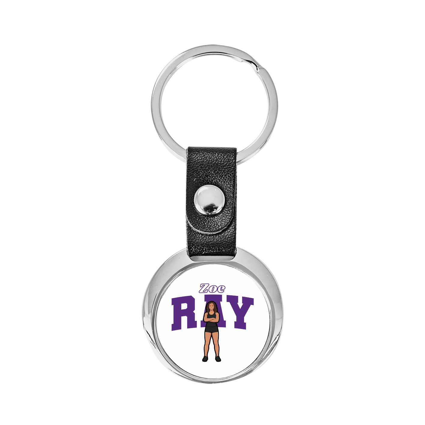 Key Chain — Name Arch in Classic