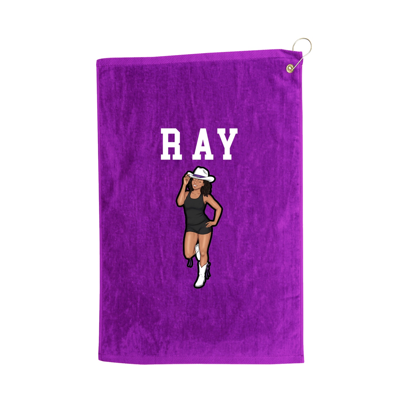 Golf Towel — Shirsey in Purple