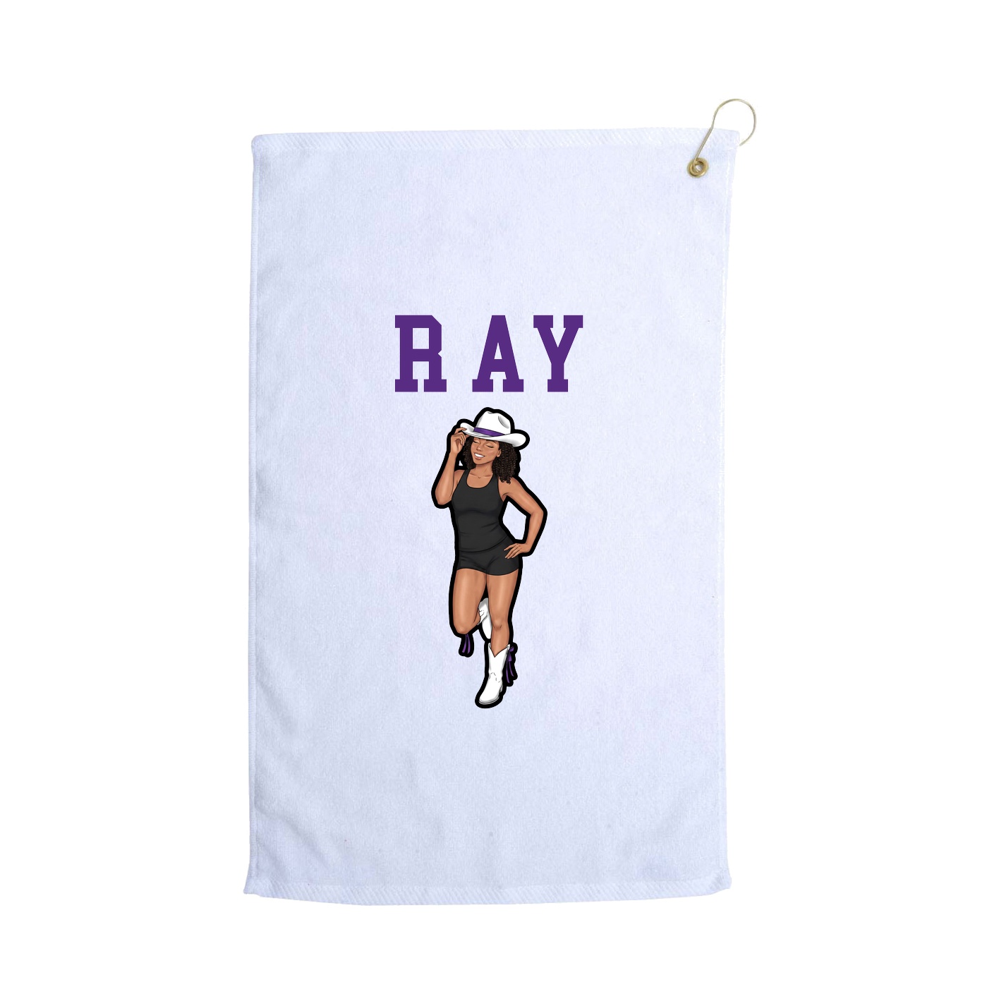 Golf Towel — Shirsey in White