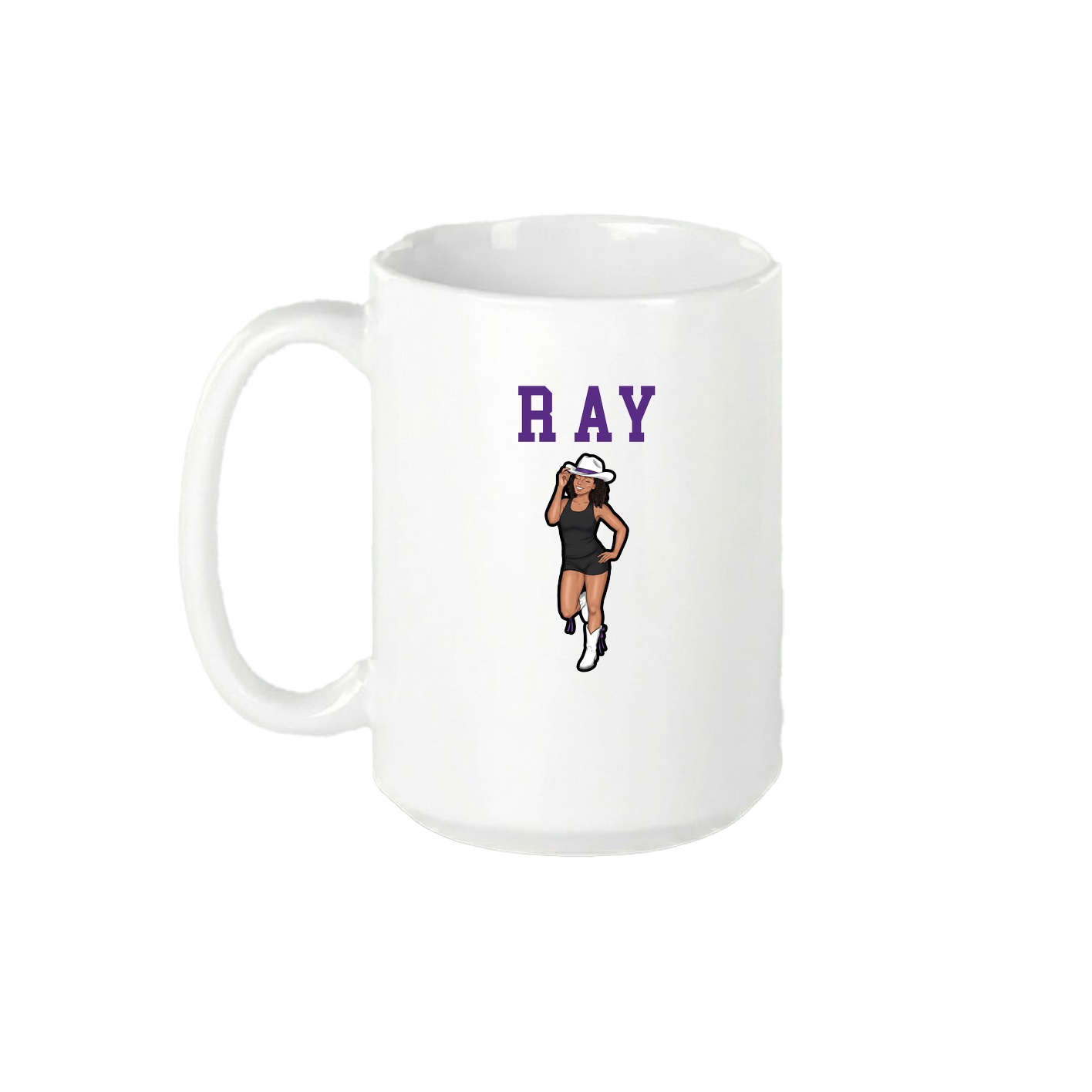 15oz Coffee Mug — Shirsey in White