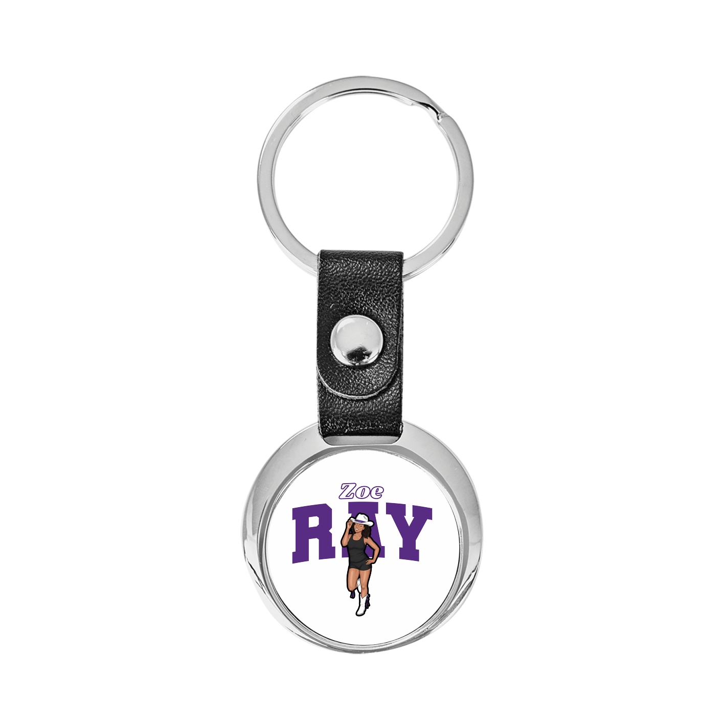 Key Chain — Name Arch in Classic
