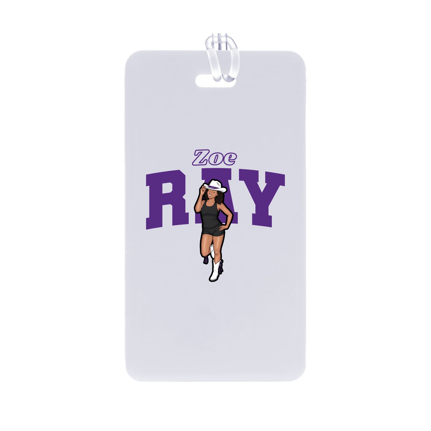 Bag Tag — Name Arch in Classic