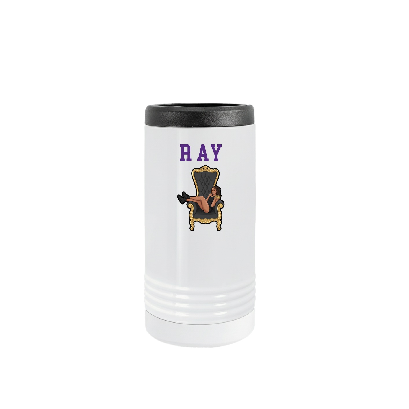 Slim Beverage Holder — Shirsey in White