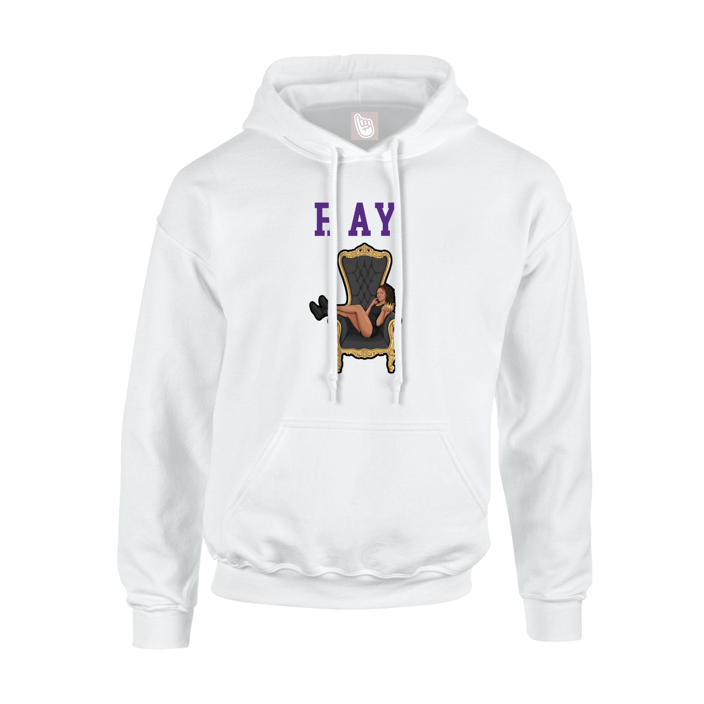 Youth Hoodie — Shirsey in White