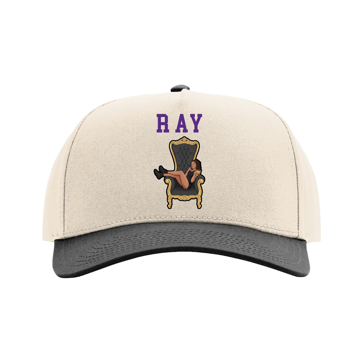 Full Fabric Five-Panel Champ Cap