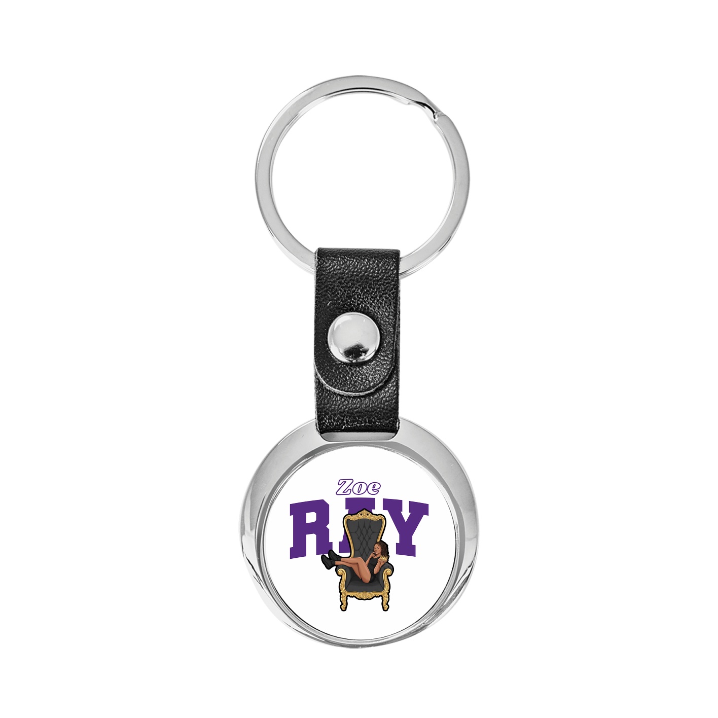 Key Chain — Name Arch in Classic