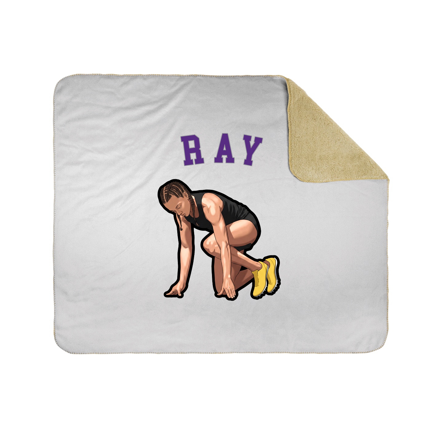 Throw Blanket — Shirsey Arch in White