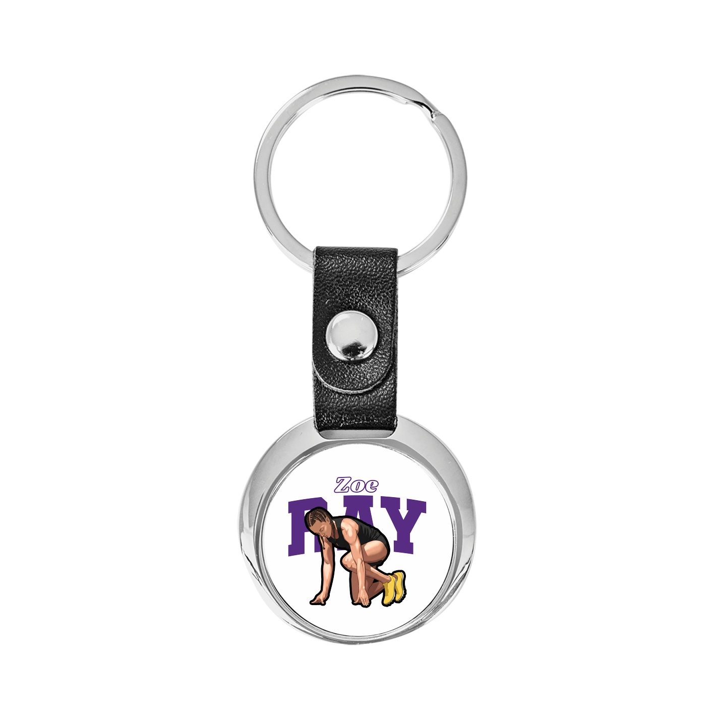 Key Chain — Name Arch in Classic