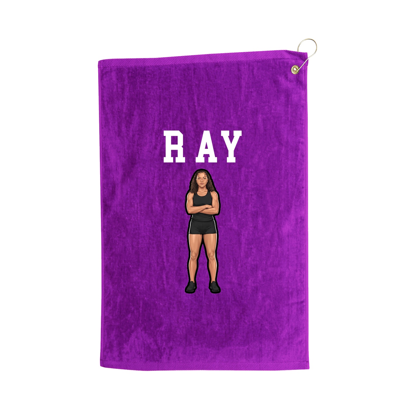 Golf Towel — Shirsey in Purple