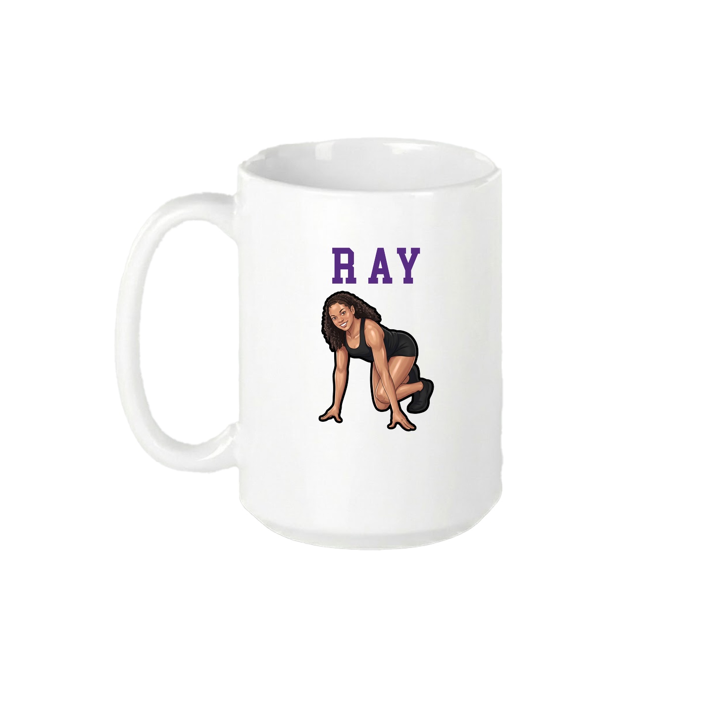 15oz Coffee Mug — Shirsey in White