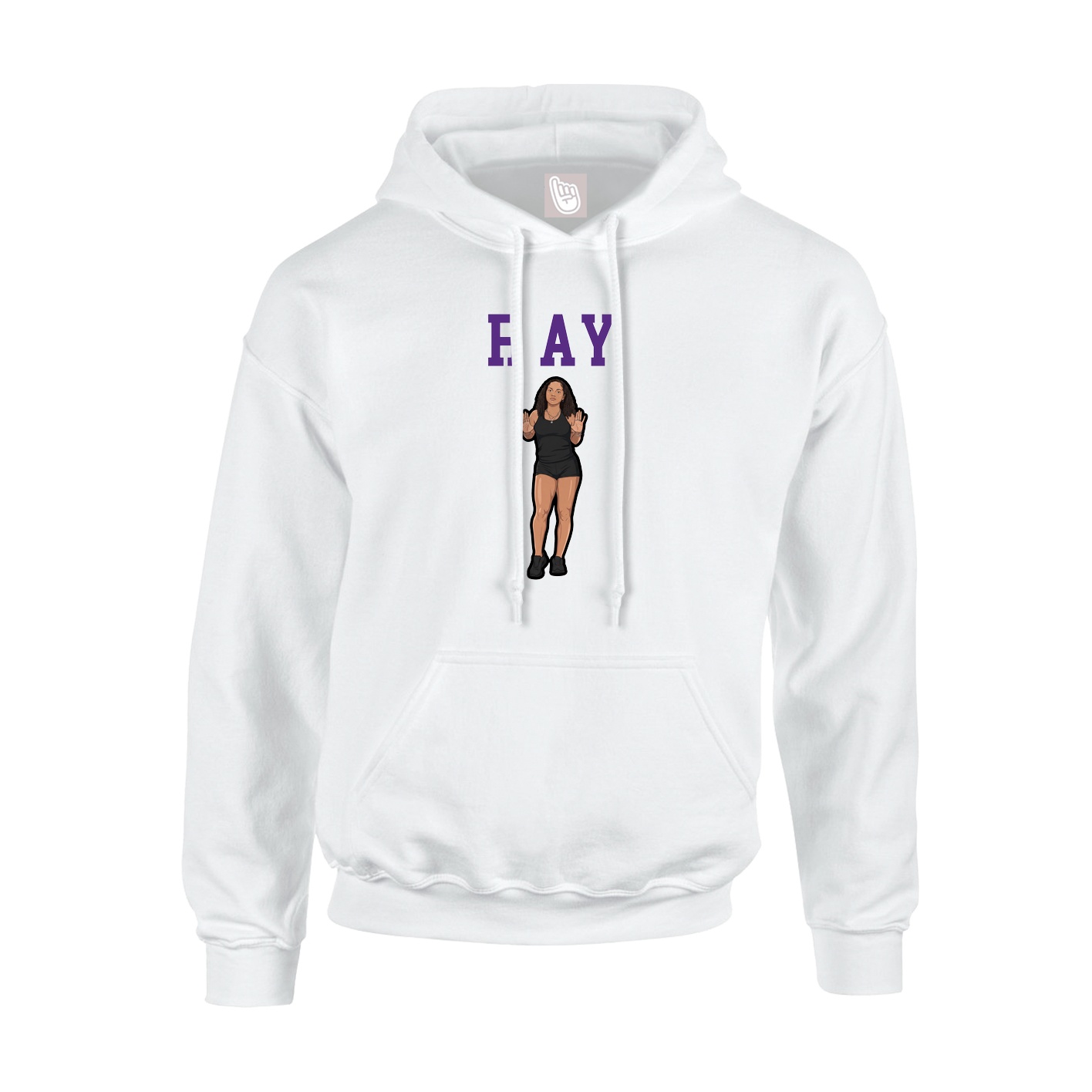 Youth Hoodie — Shirsey in White