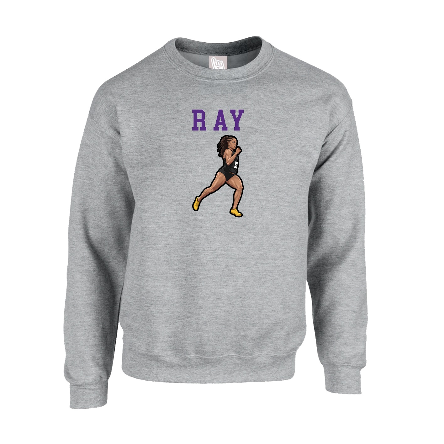 Fleece Crew — Shirsey in Grey