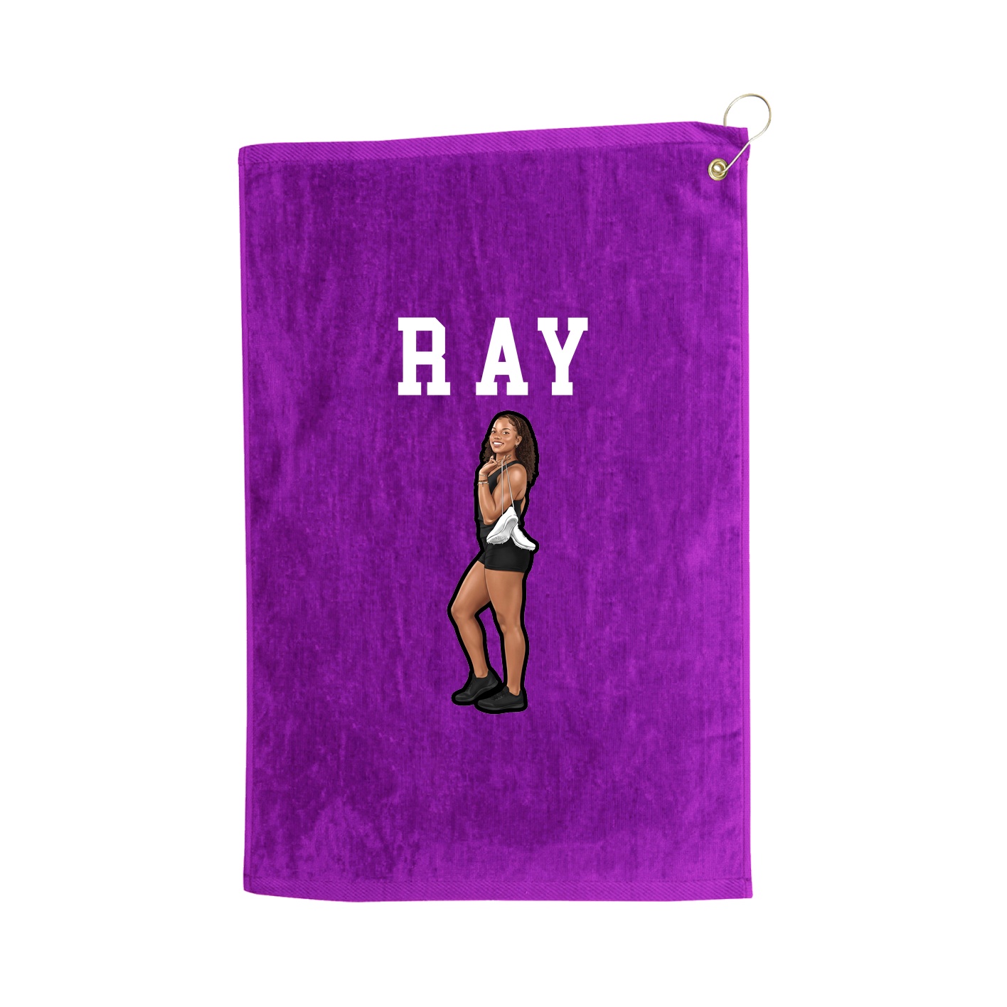 Golf Towel — Shirsey in Purple